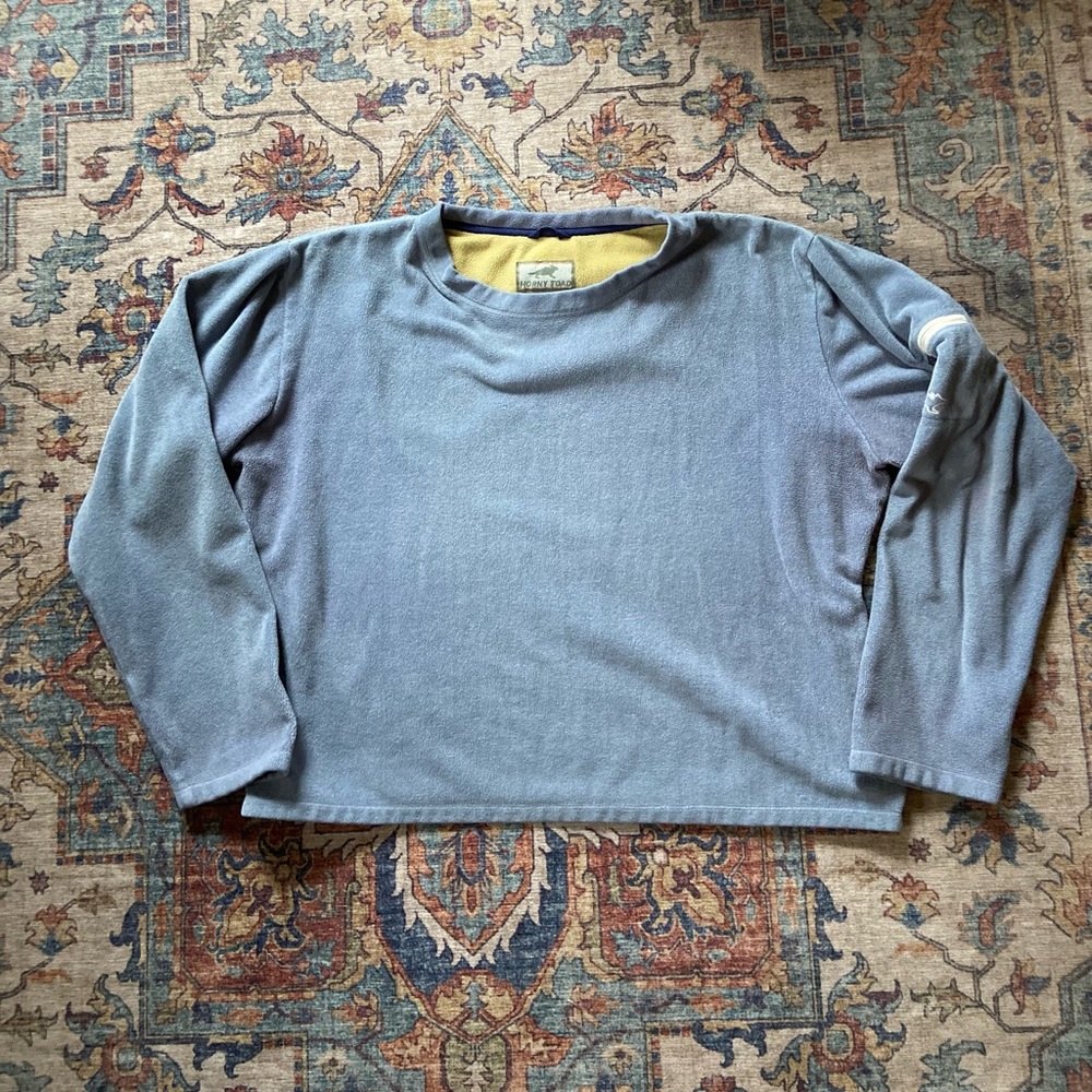 Horny Toad cropped fleece - size L